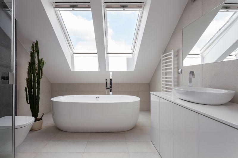 Bright and Airy Bathroom Layouts